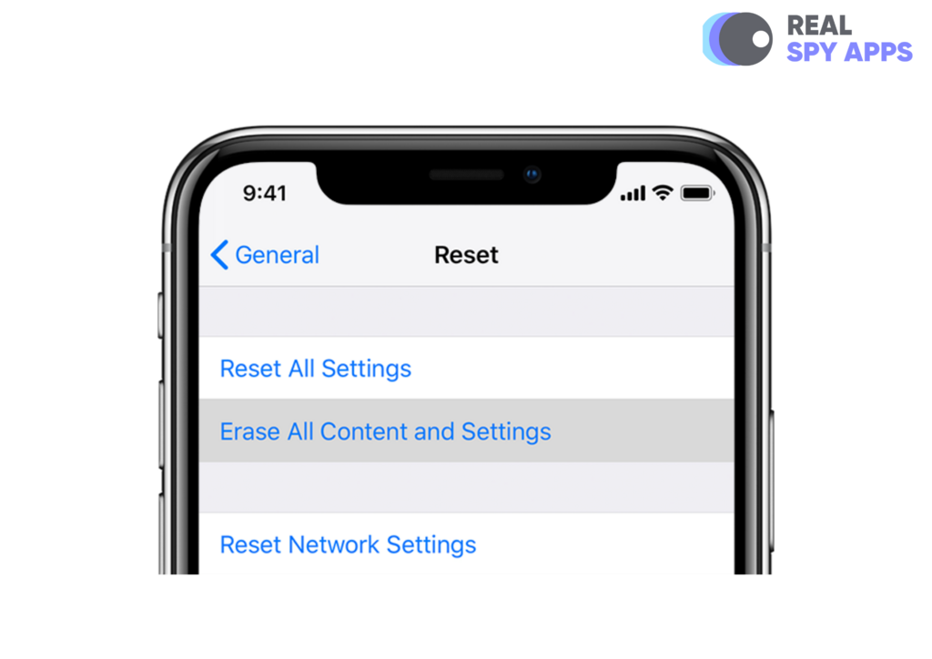 iphone spyware removal factory reset
