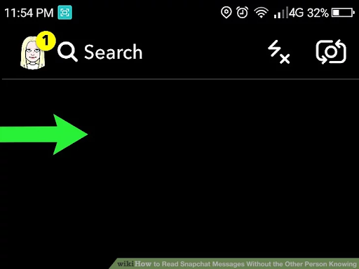Image titled Read Snapchat Messages Without the Other Person Knowing on Android Step 3