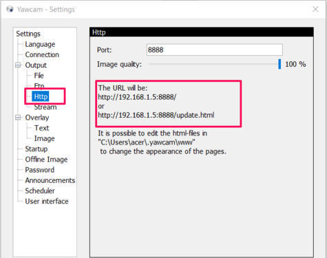 Configure Output Methods 7