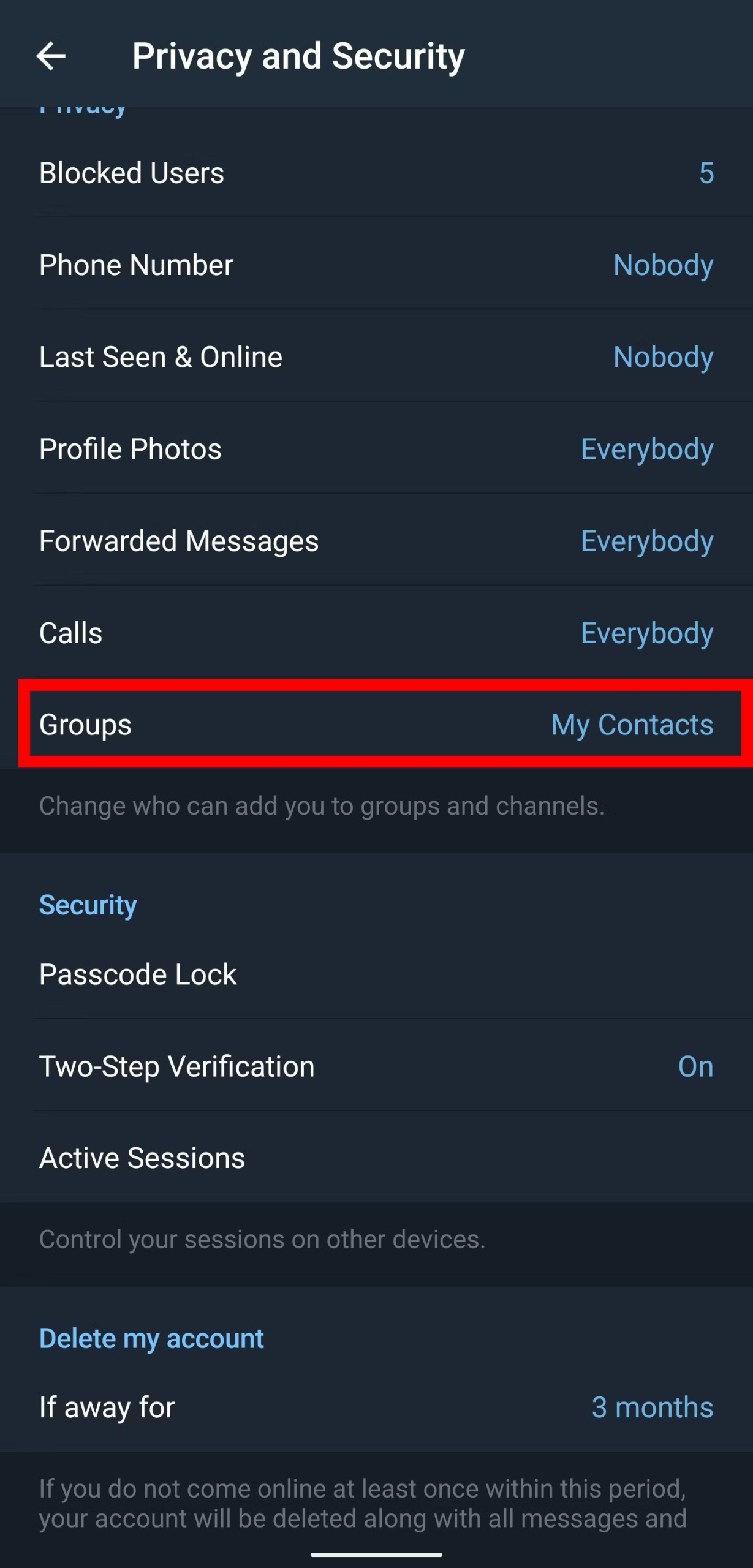 Double-Check Your Group Permissions 3